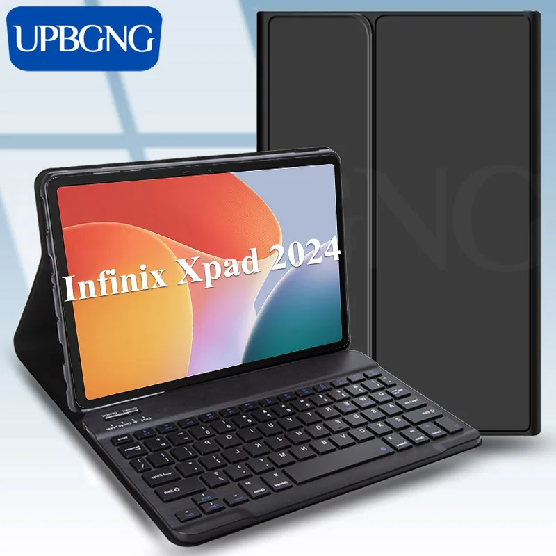 Funda con teclado Bluetooth para Infinix Xpad, 11 pulgadas, 2024, accesorios