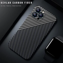 Funda Fibra de Carbono Mate iPhone 15 a 11 Pro Max – Ultrafina