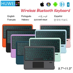 Teclado Bluetooth Huawei con Touchpad y Retroiluminación Ergonómica