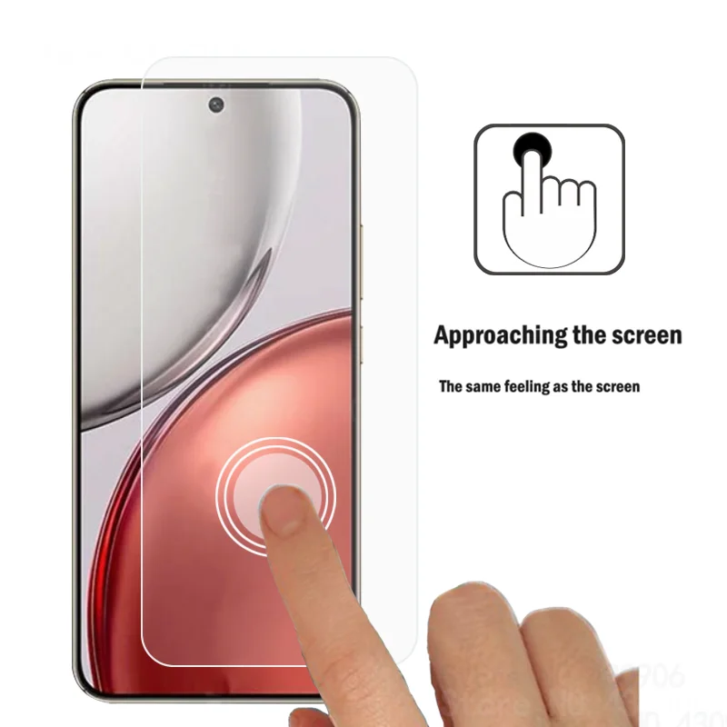 Para Honor x9d Protector de pantalla cobertura para Honor x9d película de vidrio templado transparente de alta calidad 2.5D 9H - imagen 4