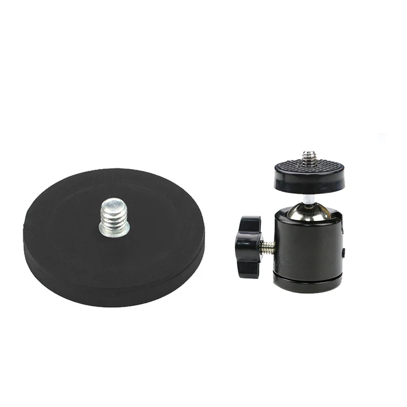 Adaptador de montaje de cámara de acción magnética, tornillo de 1/4 pulgadas para GoPro Hero 13 12 11 10 9 8 Insta 360 X4 X3 DJI, soporte para teléfono inteligente Vlog - imagen 4