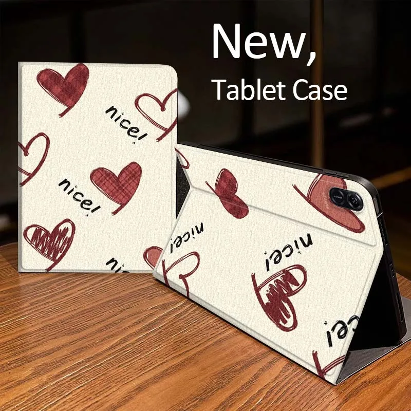 Círculo creativo artístico amor para Honor Tab Pad MagicPad Tablet 6 7 8 9 10 13 V7 V8 X8a X9a X9 X8 GT GT2 Pro funda para tableta - imagen 3