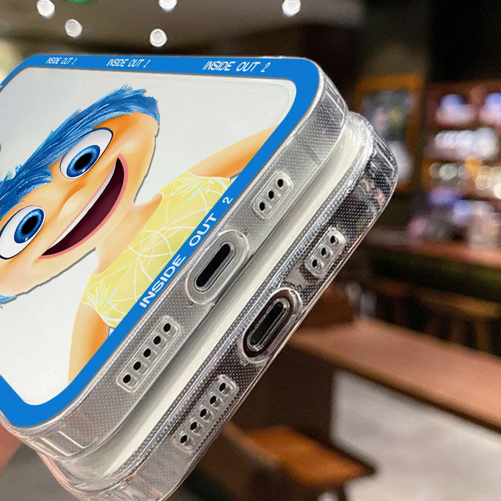 Inside Out 2 nueva funda de teléfono bonita Disneys para Xiaomi Redmi Note 13 12 12C 11 10 10C 13C 10s 9 9s 9A 9T 9C 8 7 Pro Max 4G 5G - imagen 5