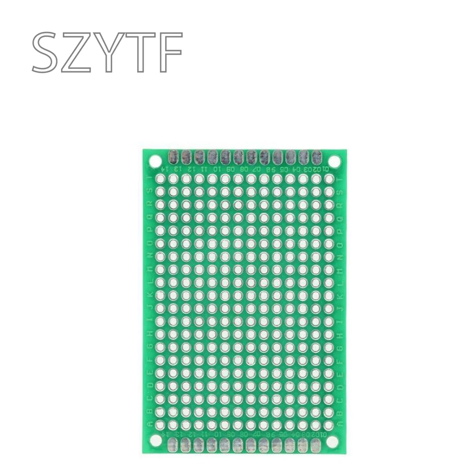 10 unidades/lote Placa de estaño de pulverización de lado 4x6cm material de fibra de vidrio experimental espesor 1,6 MM placa PCB - imagen 5