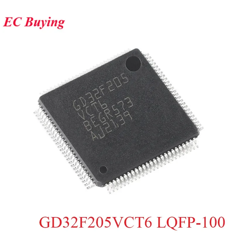 GD32F205VCT6 LQFP-100 GD32F205 32F205VCT6 LQFP100 Cortex-M3 microcontrolador de 32 bits MCU IC Chip controlador nuevo Original