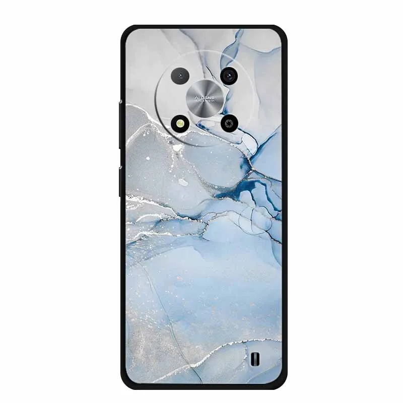 Funda de mármol para ZTE Blade A73 5G, cubierta de TPU de silicona suave para ZTE Blade A73 5G 7160N, carcasa de teléfono, parachoques impreso, colorido - imagen 3