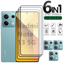 Xiaomi Redmi Note 13 5G – Cristal Templado 9H con Protector Lente