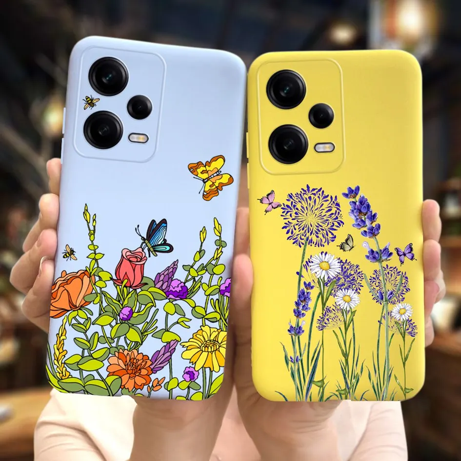 Funda para Xiaomi Redmi Note 12 Pro Plus 2022, carcasa fina con margaritas de girasol para Xiaomi Redmi Note 12 Pro 5G Coque - imagen 5