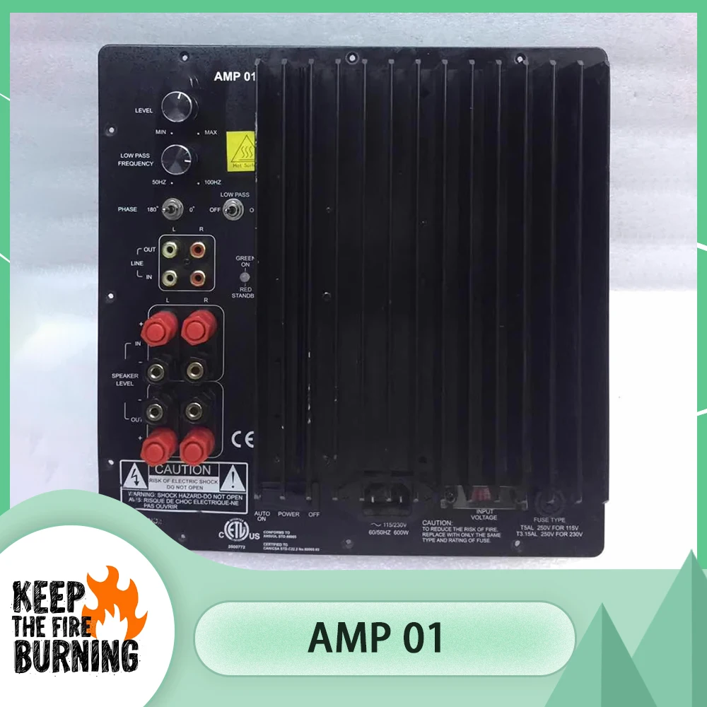 Placa de subwoofer activo de alta potencia 600W AMP 01 - imagen 2