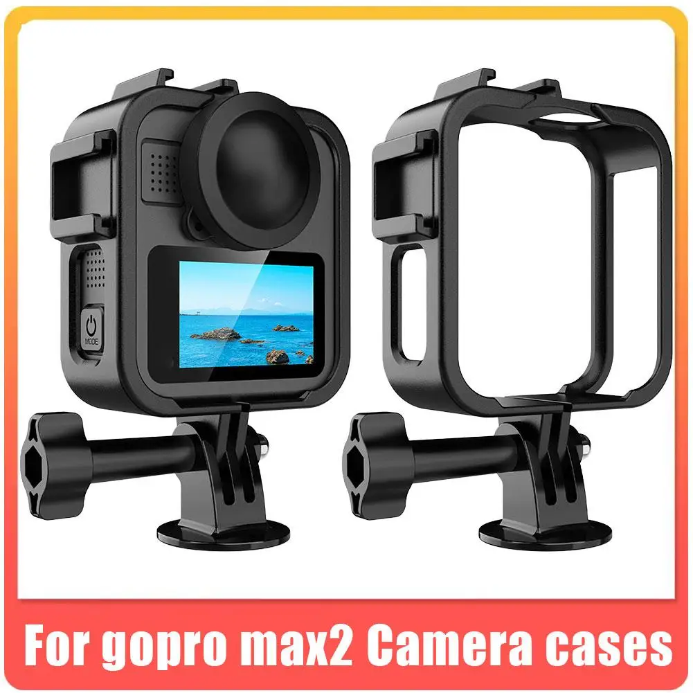 Carcasa protectora de expansión para marco de jaula de conejo Max2, carcasa protectora anticaída a prueba de golpes, funda para cámara deportiva - imagen 5