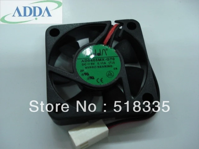 Para ADDA AD0405MX-G70 4010 4cm 5V DC 0.11A servidor inversor PC ventilador de refrigeración - imagen 2