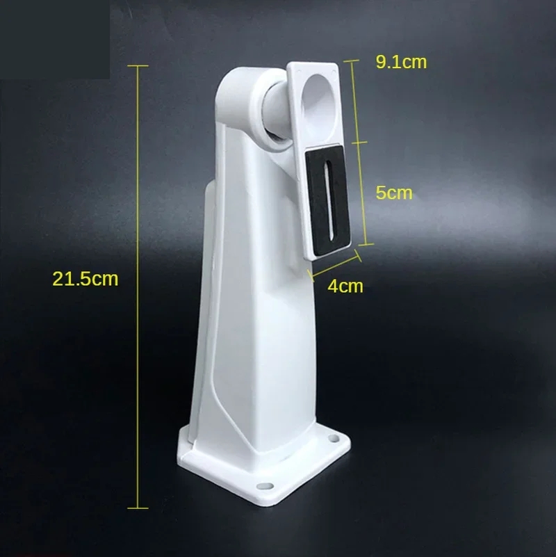 Soporte de caja impermeable para Monitor, Base de cámara de pico de pato de aleación de aluminio para exteriores, almacenamiento de gran espacio, soporte dos en uno - imagen 4