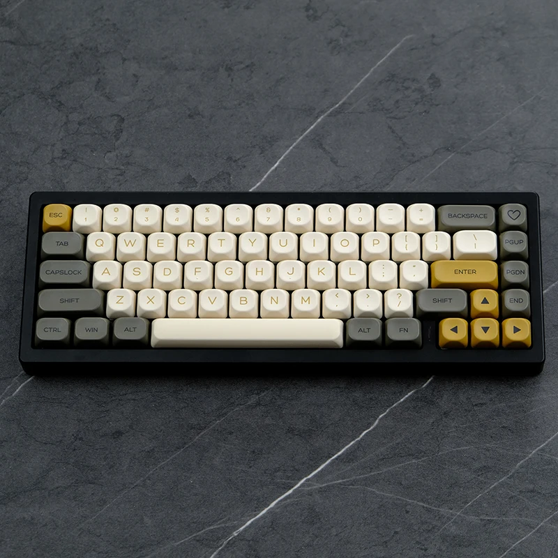Teclas PBT de perfil Glimmer KOA de 142 teclas para teclado mecánico Mx Switch ISO 7U MAC estilo ruso coreano japonés Keycap GK61 - imagen 3