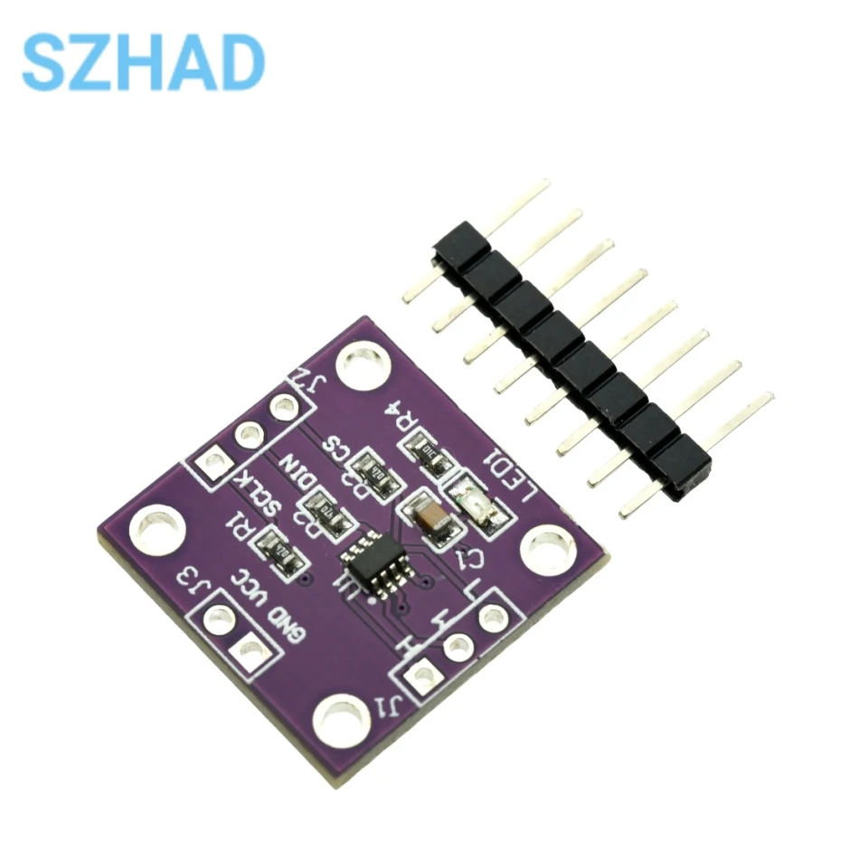 Módulo de potenciómetro Digital TPL0501 100K, ajuste de Puerto SPI ajustable, Sensor de equilibrio de puente Ultra X9C104 - imagen 3