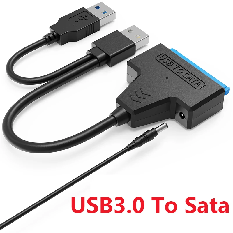 Cable USB 3.0 a SATA III – Adaptador 6 Gbps para HDD SSD - imagen 5