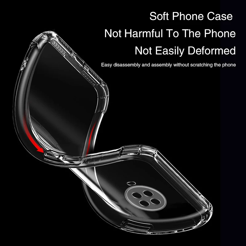 Funda Xiaomi Redmi Note 9 Silicona Transparente Anti-Golpes - imagen 2