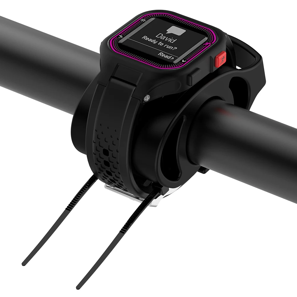 Kit de montaje para manillar de bicicleta, accesorio de ciclismo para Garmin Forerunner 60 50 110 210 305 610 910XT 310XT - imagen 2