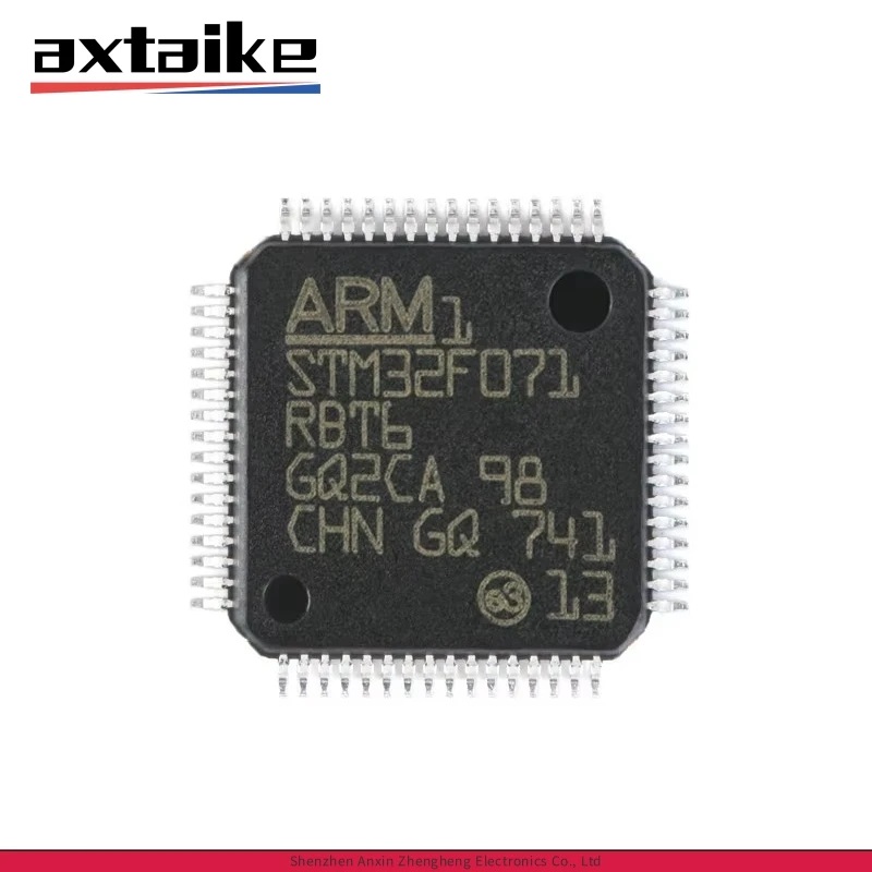 STM32F071C8T6 STM32F071CBT6 LQFP48 STM32F071RBT6 LQFP64 STM32F071VBT6 STM32F071V8T6 LOFP100 STM32F071CBU6 UFQFN48 MCU Chip IC