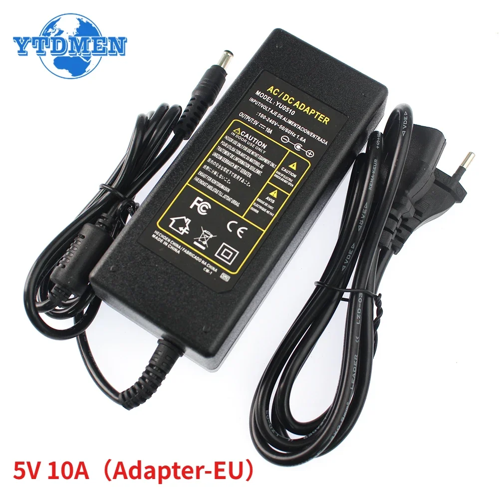 Adaptador de fuente de alimentación de CA a CC 5V 1A 2A 3A 5A 6A 8A 10A adaptador de corriente 220V a 5V cargador Universal para controlador LED UE EE. UU. - imagen 2
