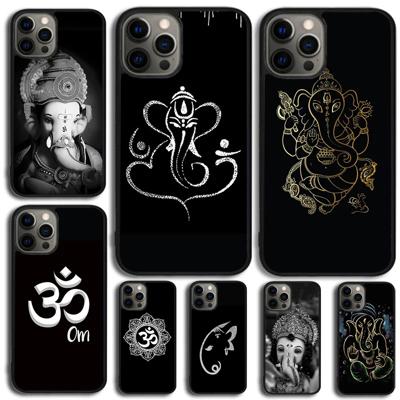 Aum Om Yoga símbolo Hindu Fitness funda de teléfono para iPhone 17 Air 11 12 13 15 16 14 Pro MAX Plus