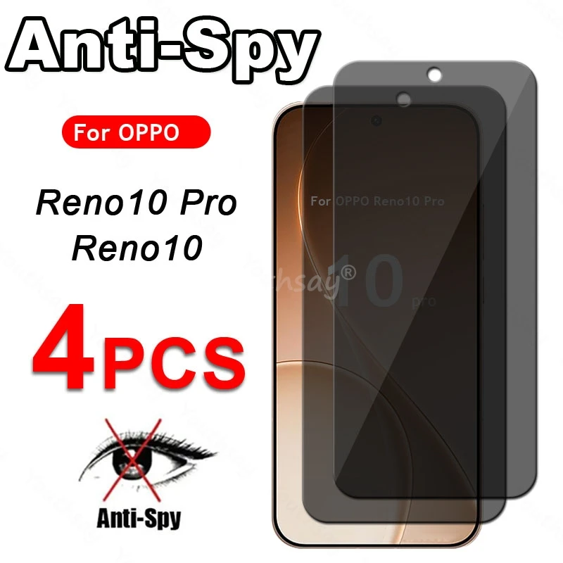Pantalla de privacidad de vidrio para OPPO Reno 15 Pro, Protector antiespía de vidrio, Reno 15 Pro, vidrio templado Reno 15 Pro, película templada