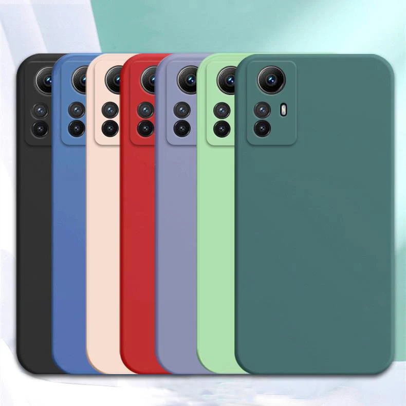 Funda Original de lujo para Xiaomi Redmi Note 12s 4G, Fundas de silicona líquida cuadradas ultrasuaves Redmi Note12s Note 12 s 4G