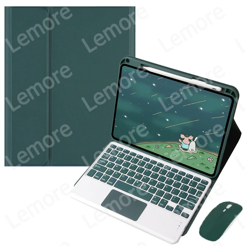 green with mouse