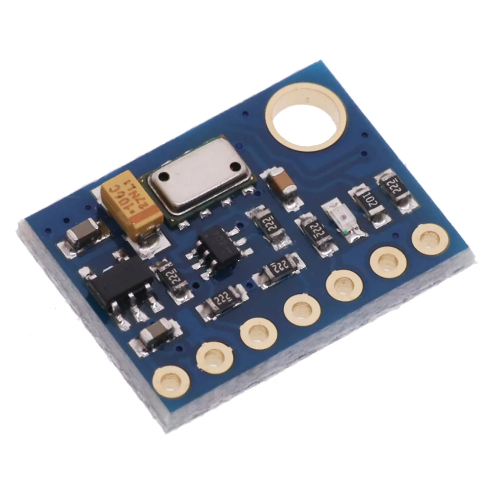 Módulo de Sensor de presión atmosférica MS5611-01BA03 GY63 MS5611, placa electrónica DIY, IIC SPI, 24 bits, AD PCB para Arduino - imagen 3