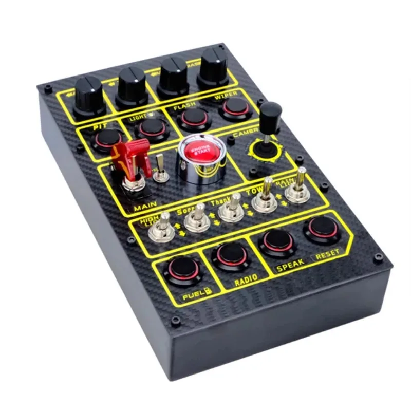 D30 Racing Simulation Control Box Controller Multifunktions-Steuerknopfbox für Thrustmaster - imagen 4