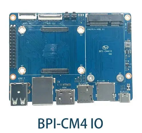 Banana Pi BPI-CM4 Amlogic A311D Quad Core ARM Cortex-A73 4G LPDDR4 16G eMMC Minipcie 26PIN compatible con salida HDMI correr Android Linux - imagen 5