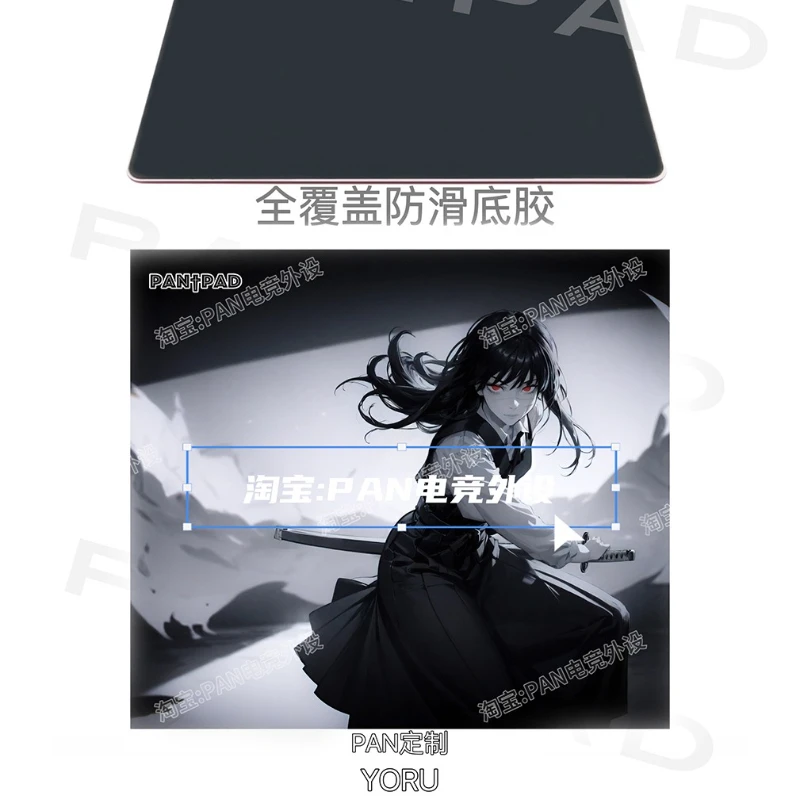 Alfombrilla de ratón de cristal para videojuegos Skypad, revestimiento de cobertura completa, imprimación, alfombrilla de ratón de Anime, Control preciso de velocidad de deportes electrónicos para regalo de juego FPS Csgo - imagen 5