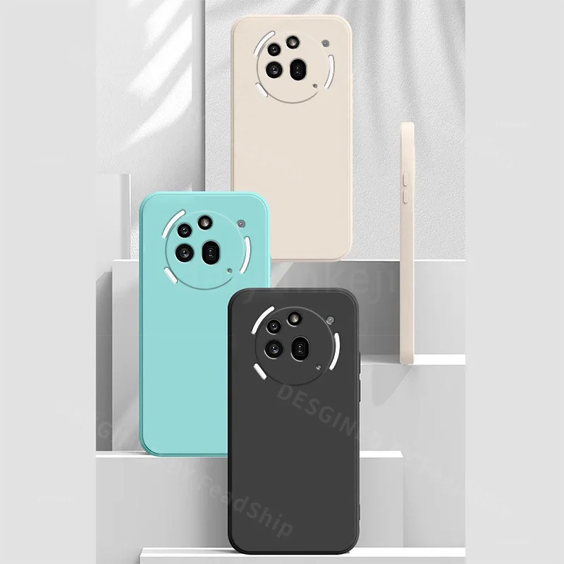 Funda de silicona líquida para nada teléfono 3A Pro, funda protectora suave para teléfono Nothing 3A con película de pantalla - imagen 3