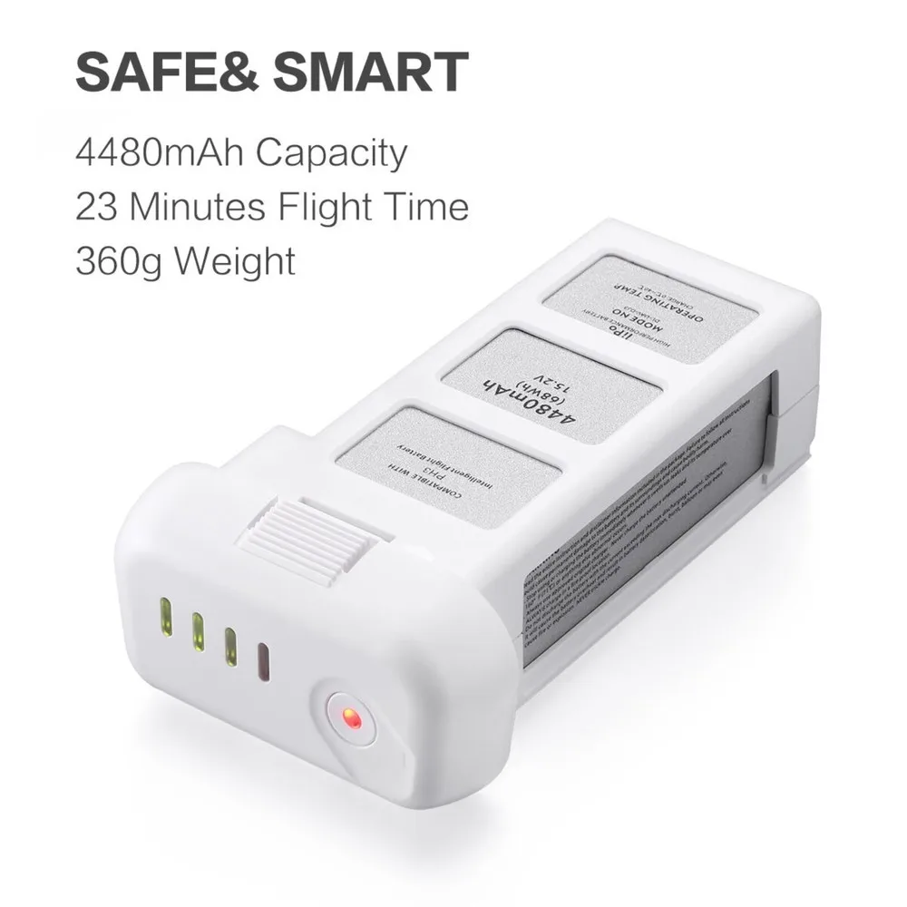 4480mAh 15,2V para batería LiPo de vuelo inteligente profesional DJI Phantom 3 - imagen 4