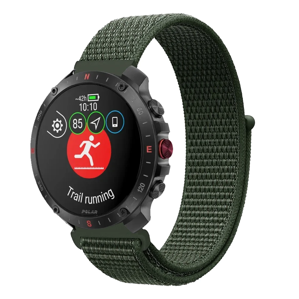 Correa de nailon para Polar Grit X X2 Pro Titan/Vantage M3 M2 M V3/Ignite 3 2 pulsera de reloj inteligente para COROS PACE 3 22mm 20mm - imagen 3