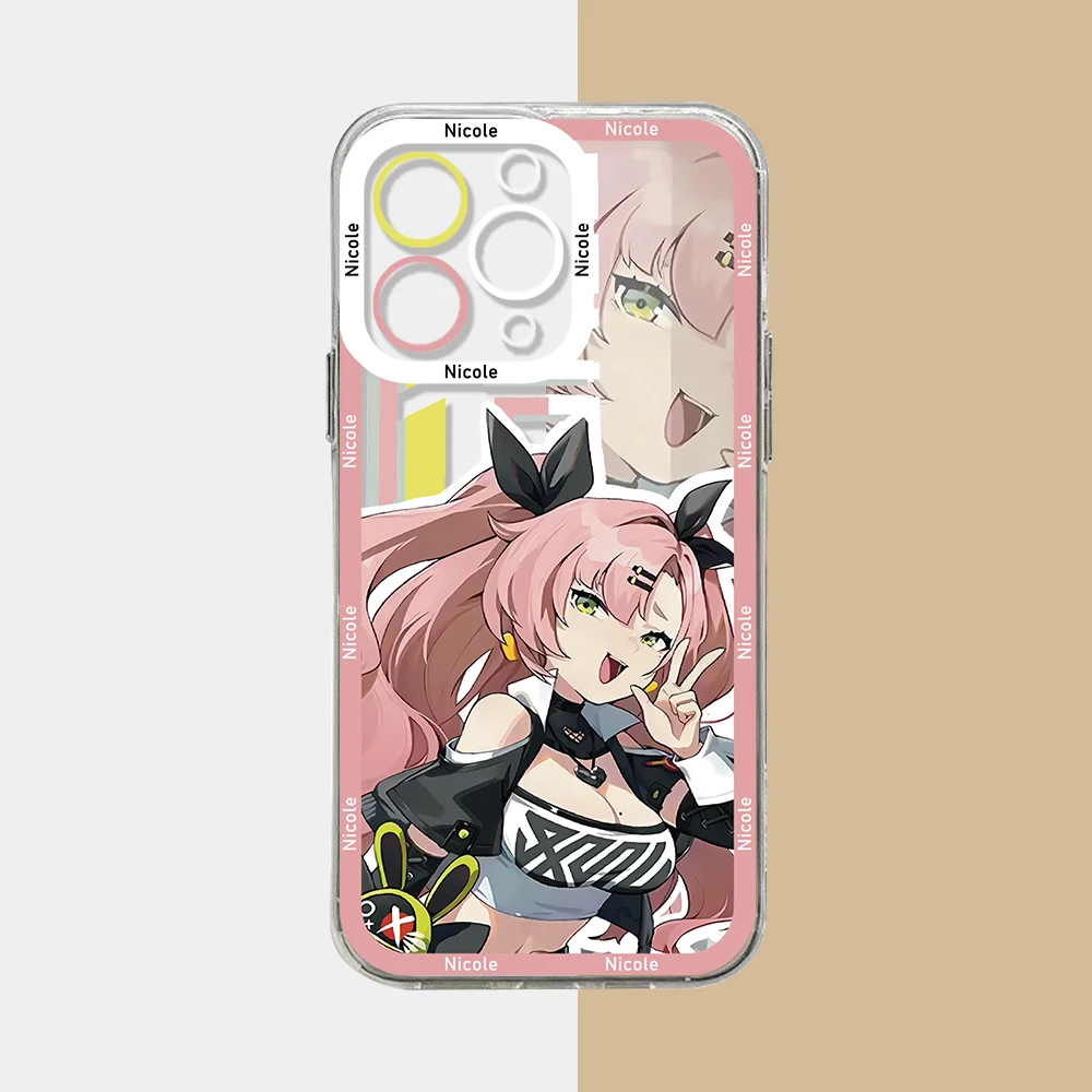 Funda transparente Zenless Zone Zero para Samsung A73, A72, A71, A55, A52, A51, A50, A35, A33, A32, A31, A30, A24, A23, A22, A13, A12, A05, 5G - imagen 3