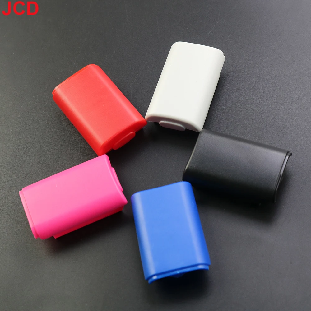 JCD 5 uds controlador de juego funda trasera de batería AA soporte de batería funda trasera de repuesto para mando inalámbrico Xbox 360 - imagen 2