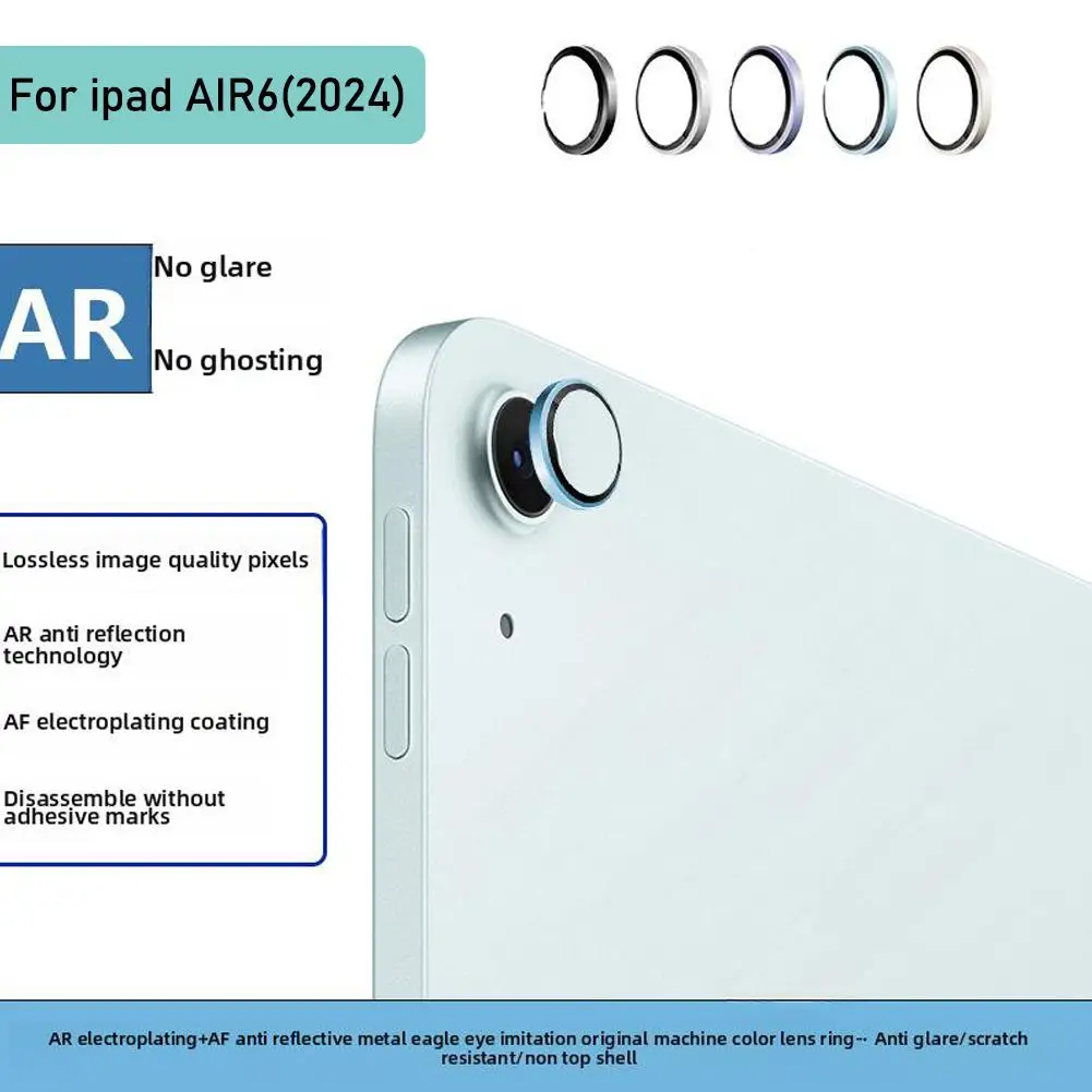 Película protectora de lente de cámara de Metal para Apple IPad Mini 7, protectores de Metal para IPAD MINI7, película protectora de lente - imagen 4