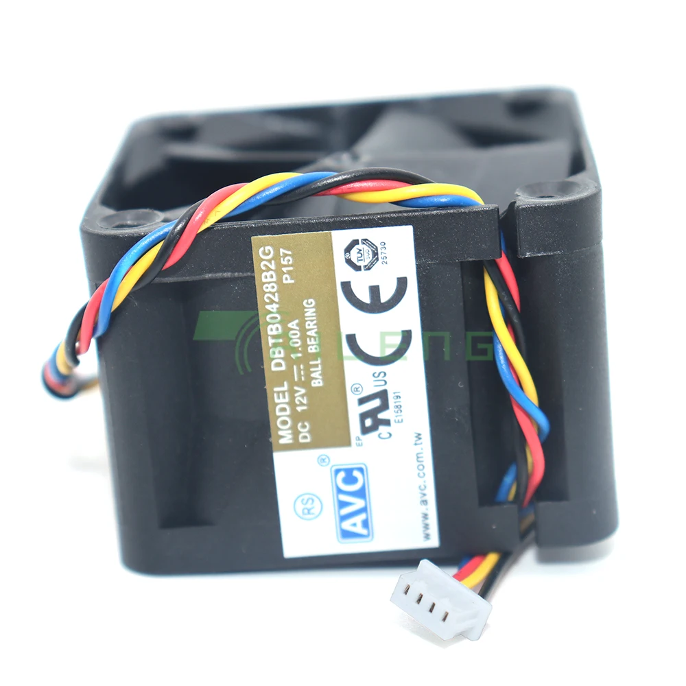 DBTB0428B2G Ventilador de bola doble para servidor DC 12V de alta velocidad de 40 mm x 28 mm |   18000RPM PWM 19,4CFM para inversor/impresora 3D/coche de carreras RC - imagen 5