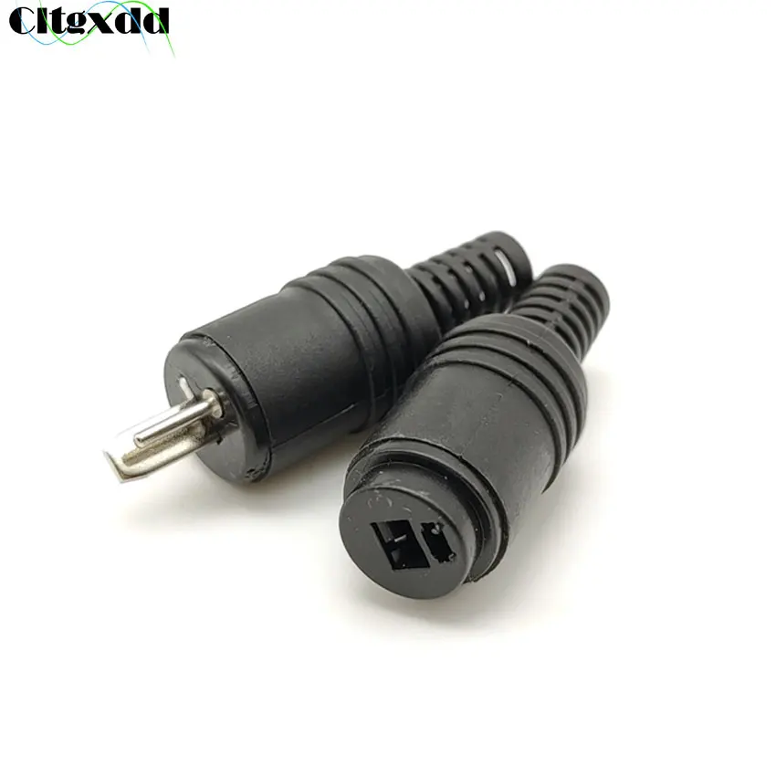 Cltgxdd-Cable de altavoz Hifi 2 P, Conector de soldadura macho y hembra, 1 piezas, 2 pines