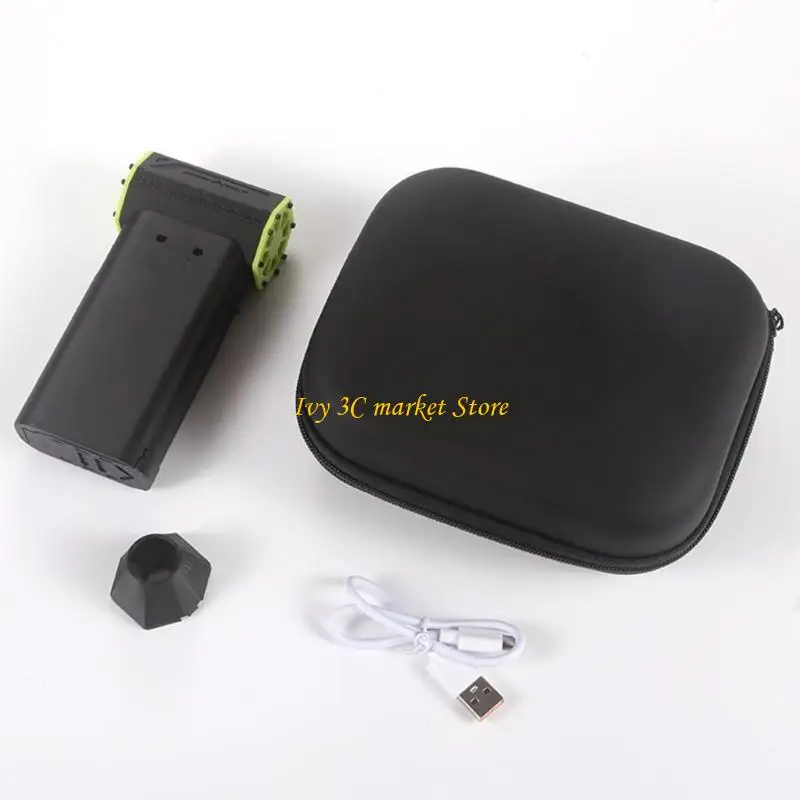 Ventilador turboalimentado aire eléctrico D7YC 130000 rpm potente recargable para polvo industrial y limpieza del hogar - imagen 3