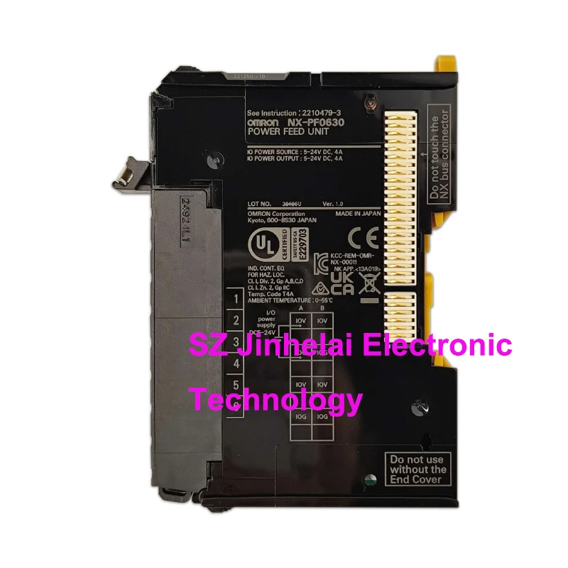 Nuevo módulo de fuente de alimentación desmontable sin tornillos de expansión de E/S Omron Original NX-PF0630 PF0730 PD1000 PC0010 PC0020 PC0030 TBX01 - imagen 3