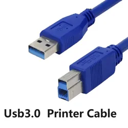 Cable USB 3.0 A-B Macho 1m – Impresora y Disco Externo