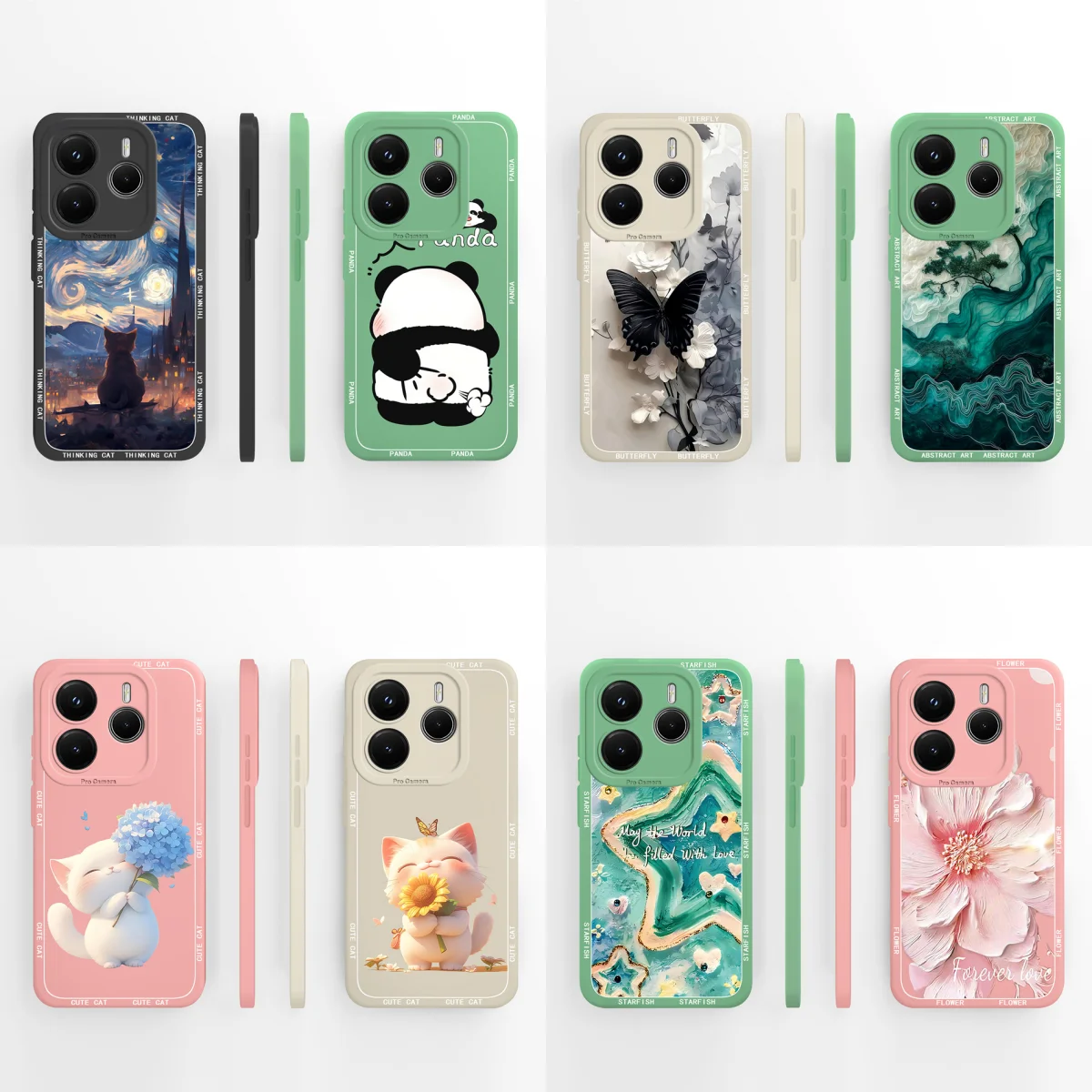 Para Redmi Note 14 Pro Plus funda carcasa de teléfono estética para Xiaomi Redmi Note14 Pro 4G 5G contraportada Fundas de silicona líquida suave