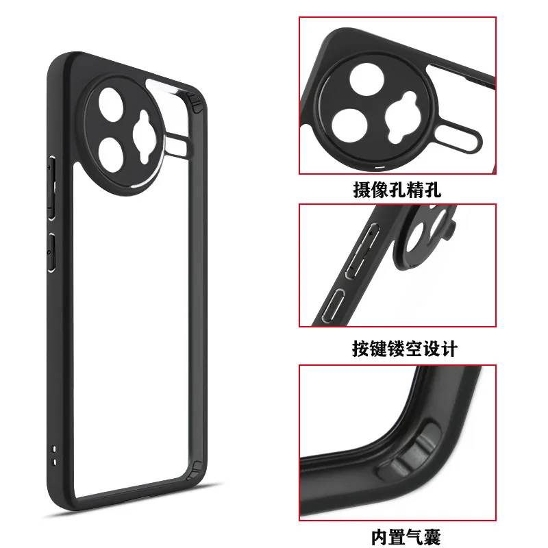 Para Xiaomi Poco F7 Ultra Funda Poco F7 Pro Funda Marco de TPU Protector de parachoques de plástico Fundas protectoras para teléfono en Poco F7 Ultra Funda - imagen 3
