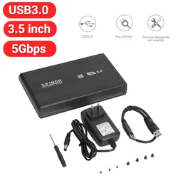 Carcasa SSD USB 3.0 SATA – 5Gbps para HDD 2,5 y 3,5