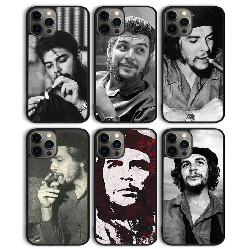 Che Guevara Cigarett funda trasera para teléfono para iPhone 17 Air 16 15 14 13 11 12 Pro Max PlusS Shell Coque