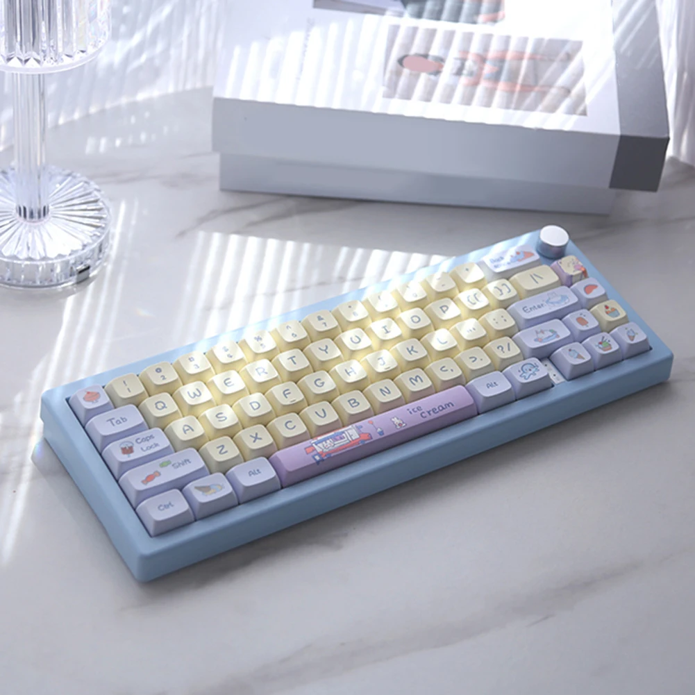 Juego de teclas mecánicas PBT, tapas de teclado, perfil XDA, personalización, 61/64/68/78/84/87/96/98/133/127, 104/108 teclas - imagen 2