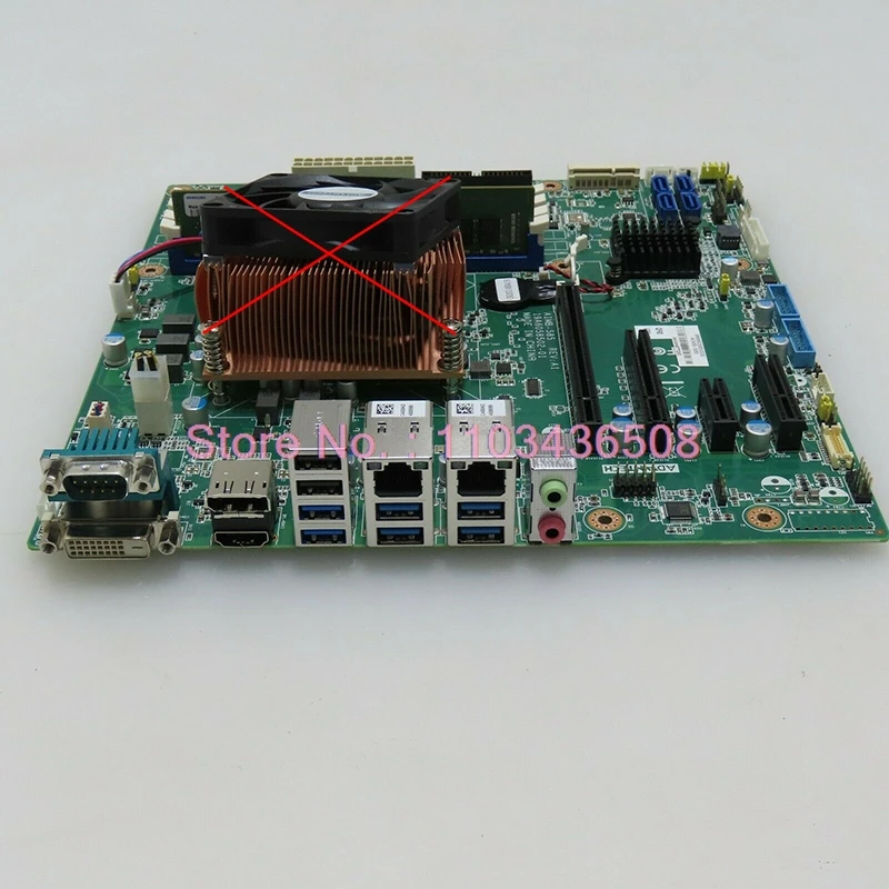 Para placa base de control industrial Advantech compatible con Xeon ®   E3/Núcleo i7/i5/i3 LGA1151 MicroATX AIMB-585 AIMB-585QG2-00A1E - imagen 2