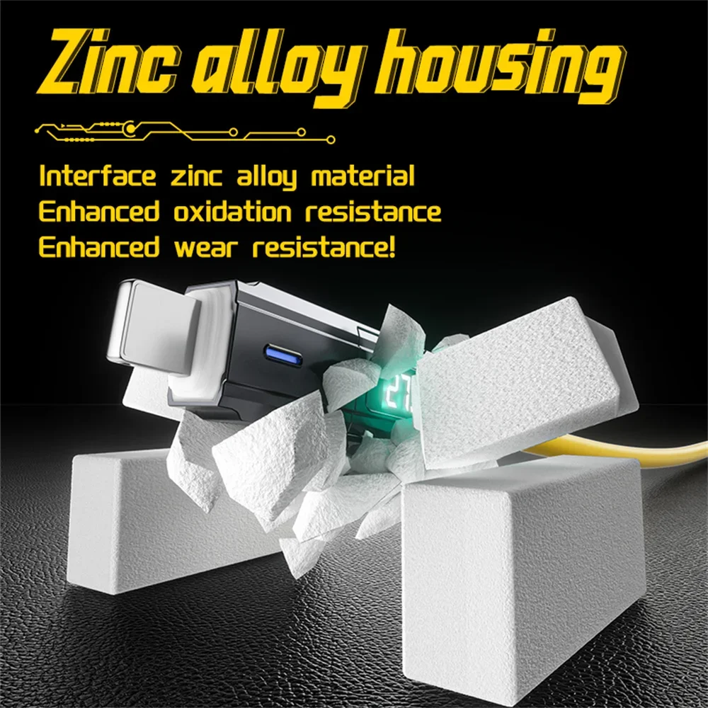 Cable PD de 66W 4 en 1 USB C a USB C Cable de datos de cargador de teléfono de carga rápida para iPhone Samsung Xiaomi Cable Micro USB de carga rápida - imagen 2