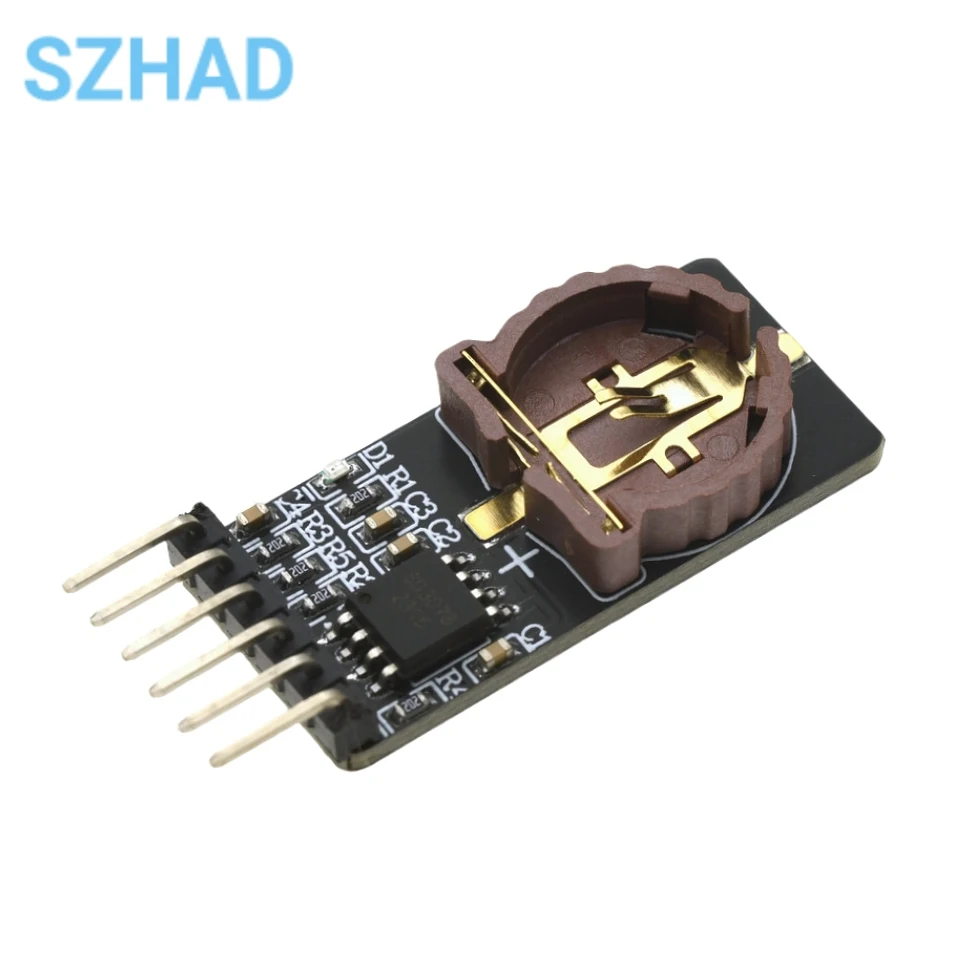 2,7 V-5,5 V SD3078 I2C módulo de reloj en tiempo real de micropotencia de compensación de temperatura de alta precisión